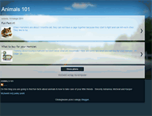 Tablet Screenshot of everything-animals.blogspot.com