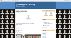 Desktop Screenshot of cameraphonemodel.blogspot.com
