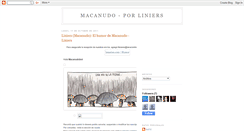 Desktop Screenshot of macanudoporliniers.blogspot.com