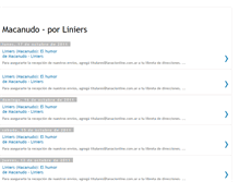 Tablet Screenshot of macanudoporliniers.blogspot.com