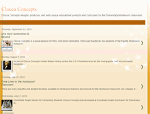 Tablet Screenshot of cloccaconcepts.blogspot.com
