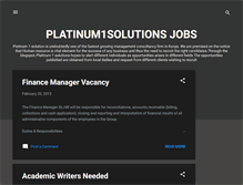 Tablet Screenshot of platinum1solutionsjobs.blogspot.com