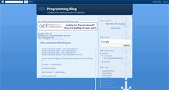 Desktop Screenshot of mr-programming.blogspot.com