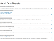 Tablet Screenshot of mariahcareybiography.blogspot.com