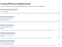 Tablet Screenshot of findingphoenixneighborhoods.blogspot.com