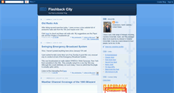 Desktop Screenshot of flashbackcity.blogspot.com