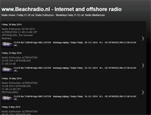 Tablet Screenshot of beachradio-nl.blogspot.com