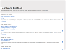 Tablet Screenshot of healthyseafood.blogspot.com