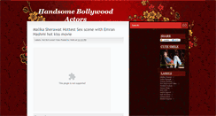 Desktop Screenshot of handsomebollywoodactors.blogspot.com