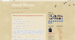 Desktop Screenshot of dineshsharmaalwar.blogspot.com