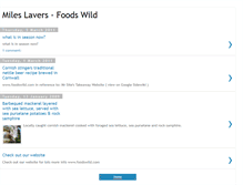 Tablet Screenshot of foodswild.blogspot.com