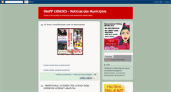 Desktop Screenshot of inappcidades.blogspot.com