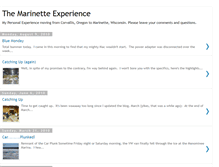 Tablet Screenshot of marinexperience.blogspot.com