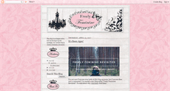 Desktop Screenshot of freelyfeminine.blogspot.com