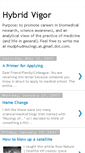 Mobile Screenshot of hybrid-vigor.blogspot.com
