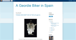 Desktop Screenshot of geordiebikerinspain.blogspot.com