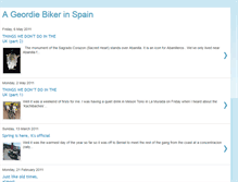 Tablet Screenshot of geordiebikerinspain.blogspot.com