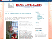 Tablet Screenshot of brasscastlearts.blogspot.com