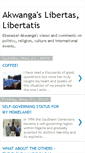 Mobile Screenshot of akwangaslibertaslibertatis.blogspot.com