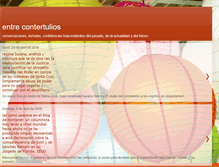 Tablet Screenshot of entrecontertulios.blogspot.com