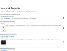 Tablet Screenshot of newyorkportraits.blogspot.com