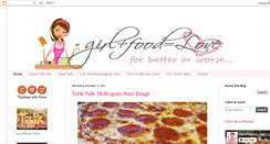 Desktop Screenshot of girlplusfood.blogspot.com