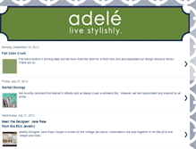 Tablet Screenshot of adelelexington.blogspot.com