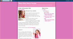 Desktop Screenshot of discodivadanceparties.blogspot.com