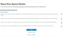 Tablet Screenshot of discodivadanceparties.blogspot.com