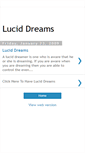 Mobile Screenshot of luciddreamtonight.blogspot.com