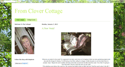 Desktop Screenshot of fromclovercottage.blogspot.com