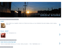 Tablet Screenshot of amoreeroma.blogspot.com