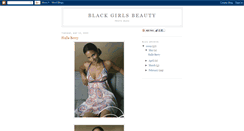 Desktop Screenshot of black-girls-beauty.blogspot.com