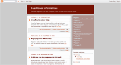 Desktop Screenshot of cacharreos-informaticos.blogspot.com
