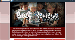 Desktop Screenshot of bookreviewsbycarla.blogspot.com