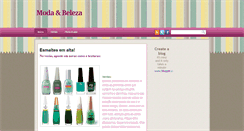 Desktop Screenshot of drika-modaebeleza.blogspot.com