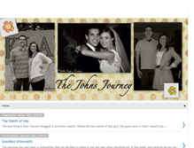Tablet Screenshot of mandbjohnsjourney.blogspot.com