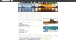 Desktop Screenshot of lic-tecnologia-ambiental.blogspot.com