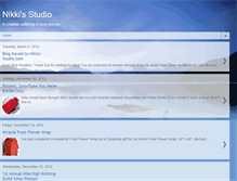 Tablet Screenshot of nikkisstudio.blogspot.com