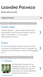 Mobile Screenshot of leandropachecol.blogspot.com