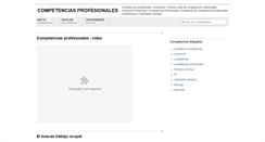 Desktop Screenshot of competencias-profesionales.blogspot.com