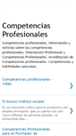 Mobile Screenshot of competencias-profesionales.blogspot.com