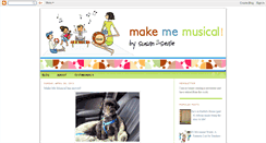 Desktop Screenshot of makememusical.blogspot.com