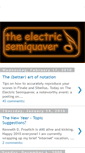 Mobile Screenshot of electricsemiquaver.blogspot.com