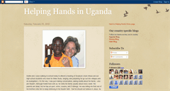 Desktop Screenshot of helpinghandsuganda.blogspot.com