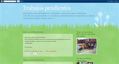 Desktop Screenshot of feyalegriatrabajospendientes7.blogspot.com