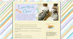 Desktop Screenshot of eyeswideopenow.blogspot.com