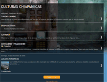 Tablet Screenshot of culturaschiapanecas.blogspot.com