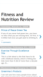 Mobile Screenshot of fitnessandnutritionreview.blogspot.com