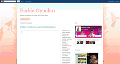 Desktop Screenshot of barbie-oyunlari.blogspot.com